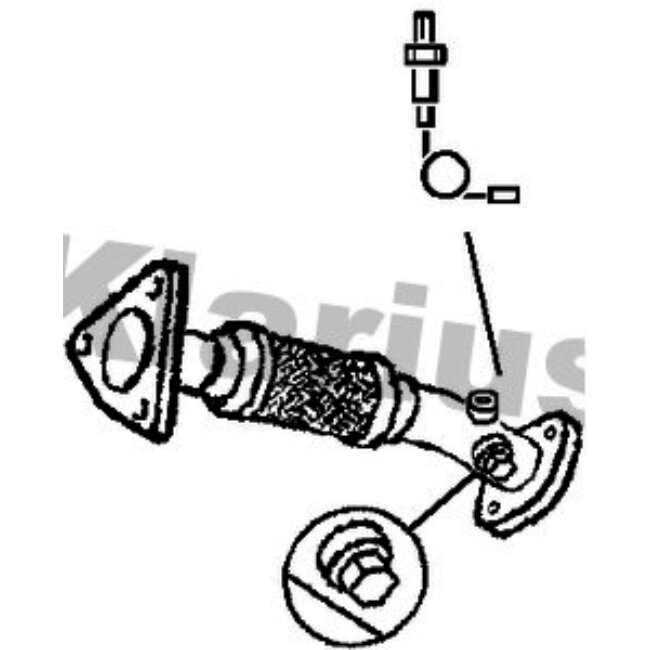 Tube D'échappement Klarius 301844