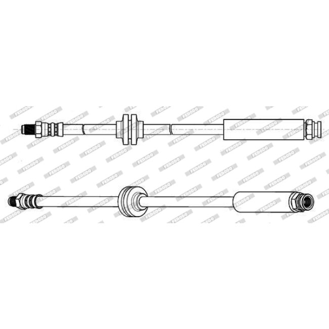 Flexible De Frein Ferodo Fhy2785