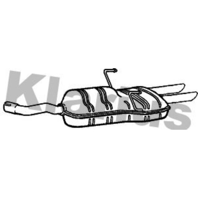 Silencieux Arrière Klarius 231132