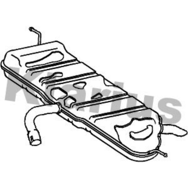 Silencieux Arrière Klarius 220904