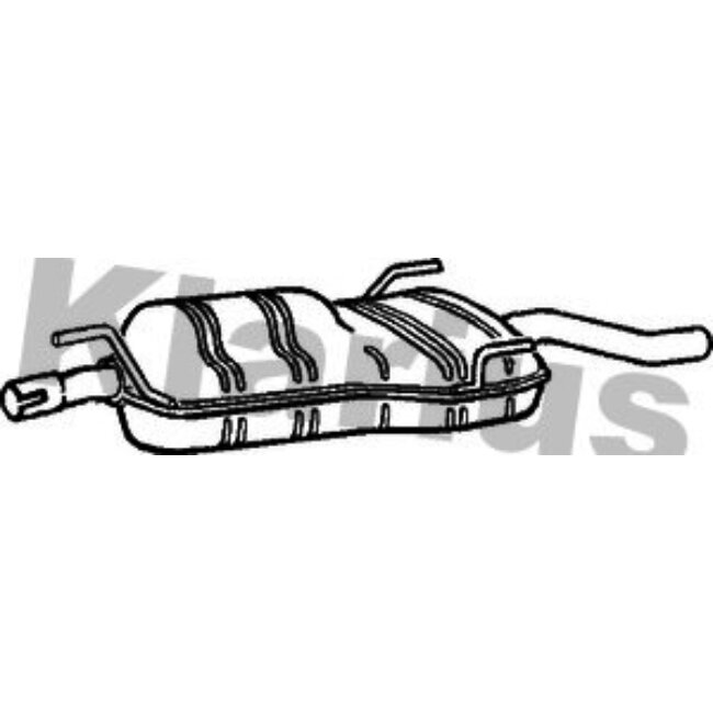 Silencieux Arrière Klarius 230755