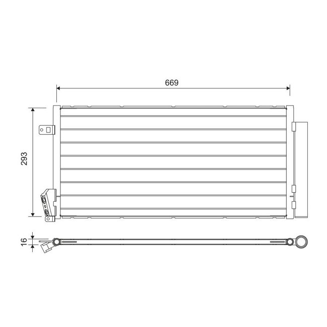 Condenseur Valeo 814377