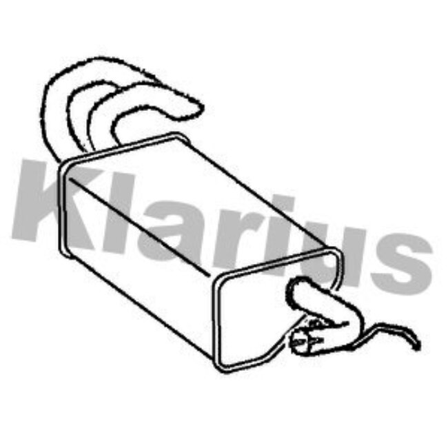 Silencieux Arrière Klarius 230861