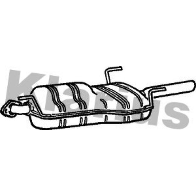 Silencieux Arrière Klarius 220485