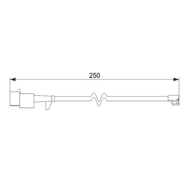 Témoin D'usure Bosch 1987474574