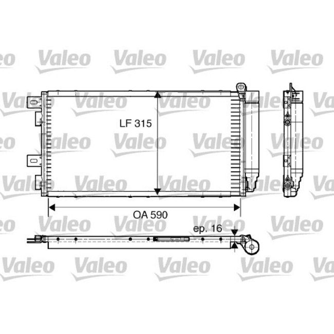 Condenseur Valeo 817547
