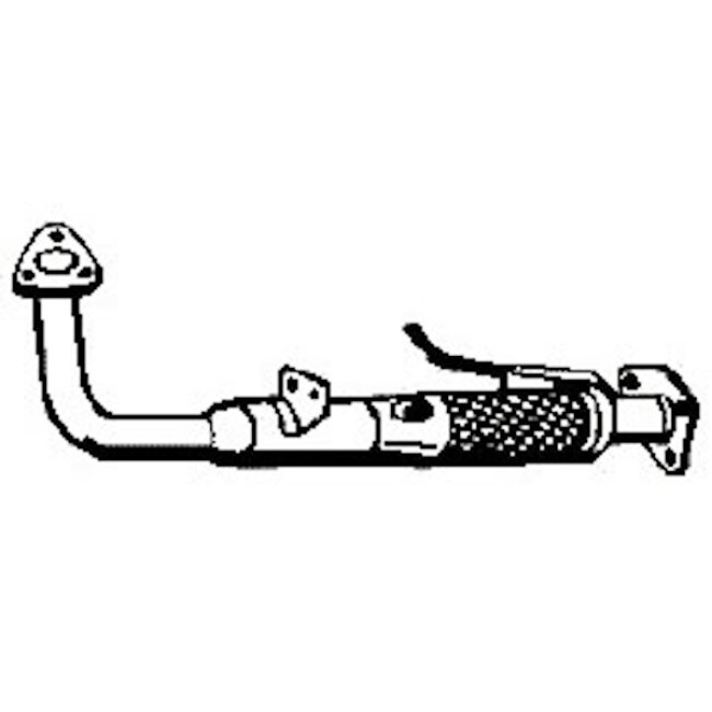 Tube D'échappement Nps H430a44