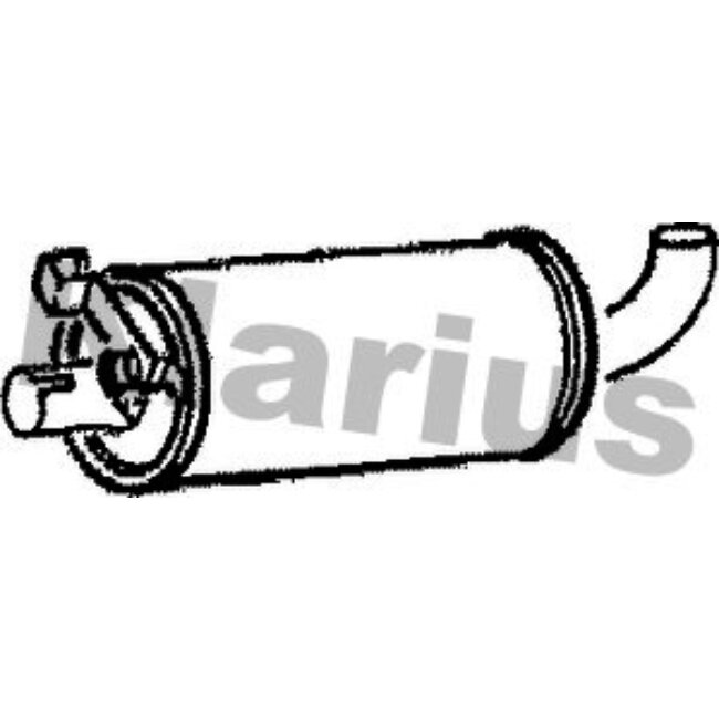 Silencieux Intermédiaire Klarius 210255