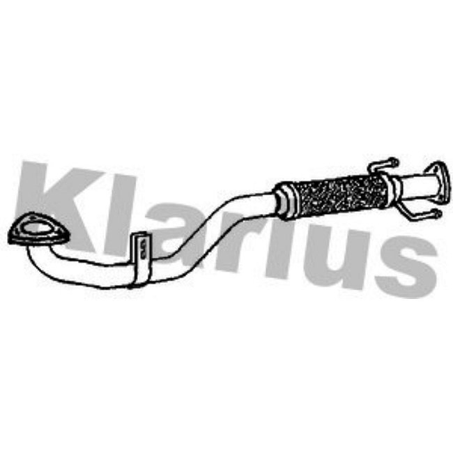 Tuyau Avant Pour Catalyseur Klarius 302067