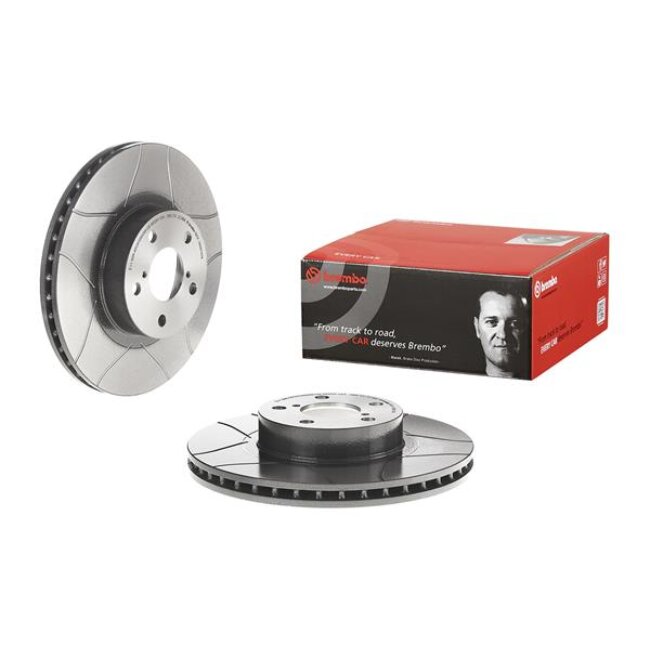 2 Disques De Frein Brembo Max 09.5674.76