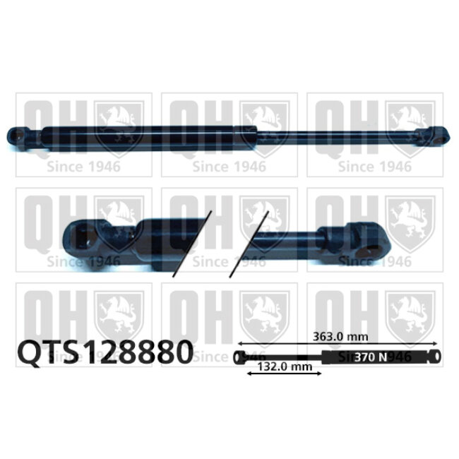 Vérin De Coffre Quinton Hazell Qts128880