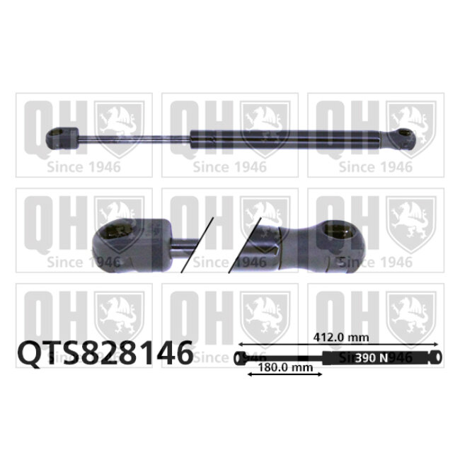 Vérin De Capot Quinton Hazell Qts828146