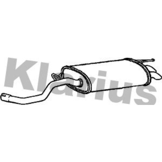 Silencieux Arrière Klarius 220905