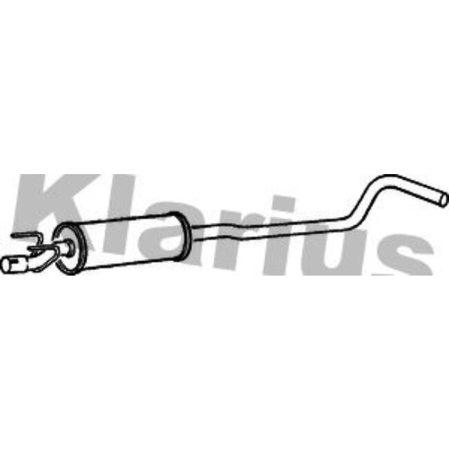 Silencieux Intermédiaire Klarius 250131