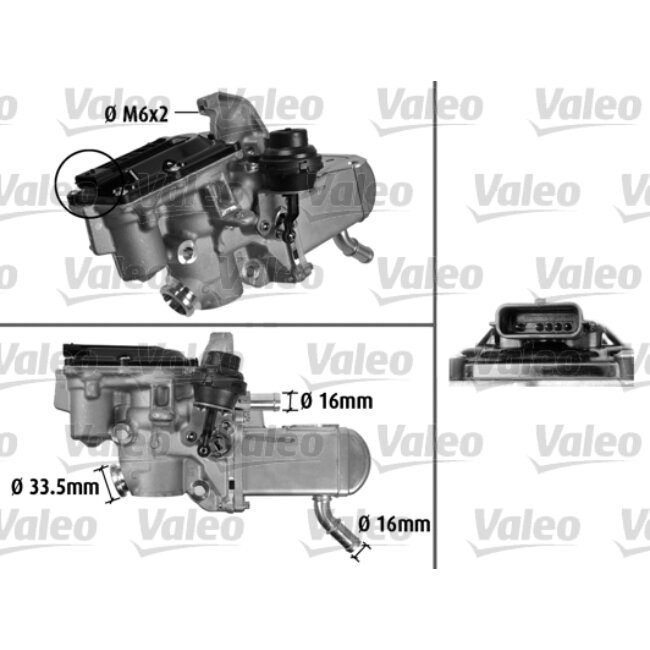 Vanne Egr Valeo 700433
