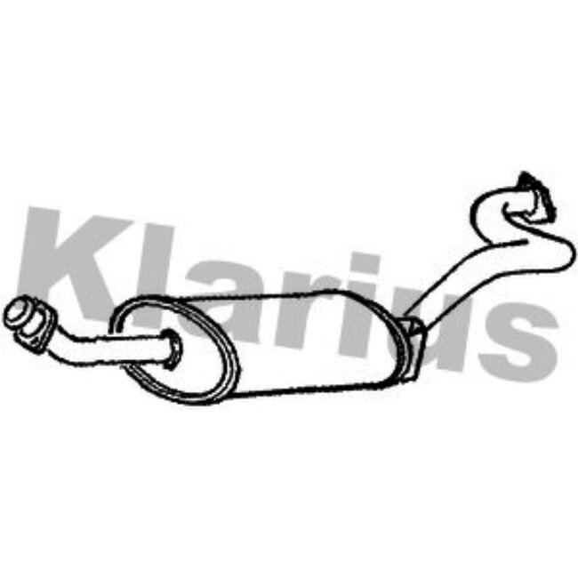 Silencieux Intermédiaire Klarius 240064