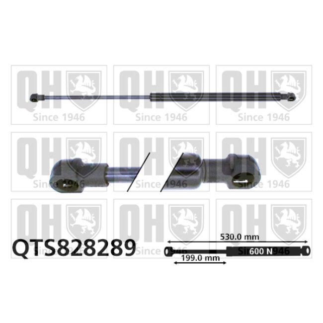 Vérin De Coffre Quinton Hazell Qts828289