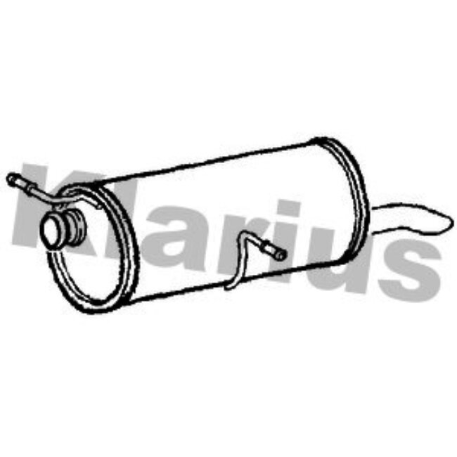 Silencieux Arrière Klarius 210766