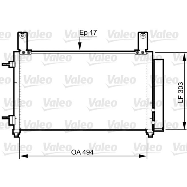 Condenseur Valeo 814358