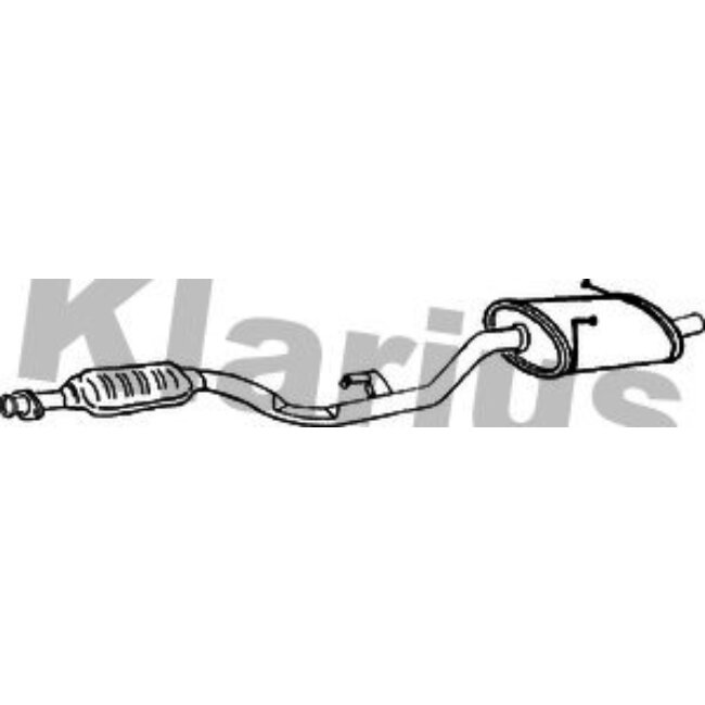Tube D'échappement Klarius 260522