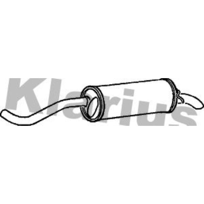 Silencieux Arrière Klarius 220036