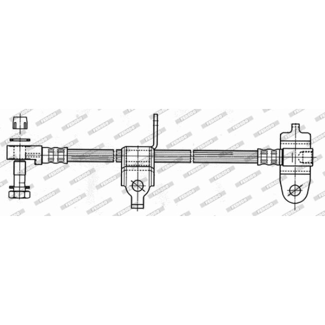 Flexible De Frein Ferodo Fhy2566