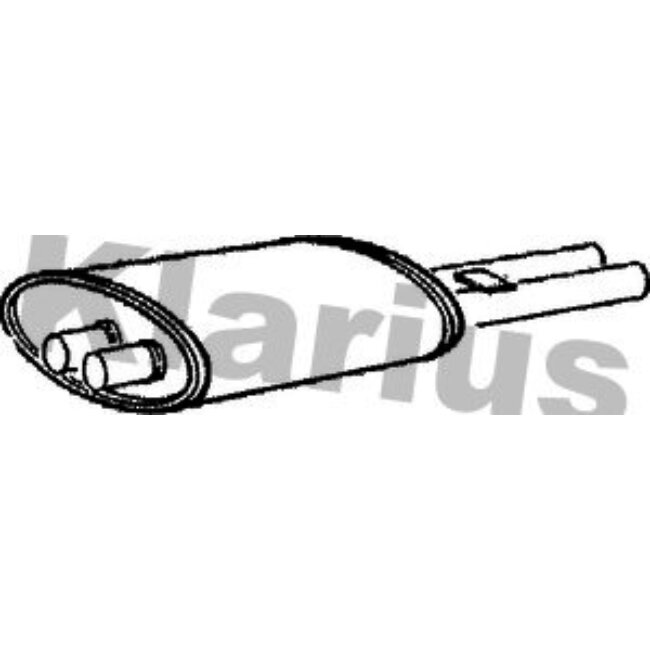 Silencieux Arrière Klarius 210309