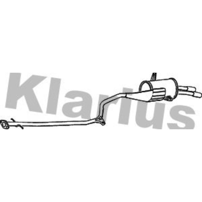 Tube D'échappement Klarius 270343