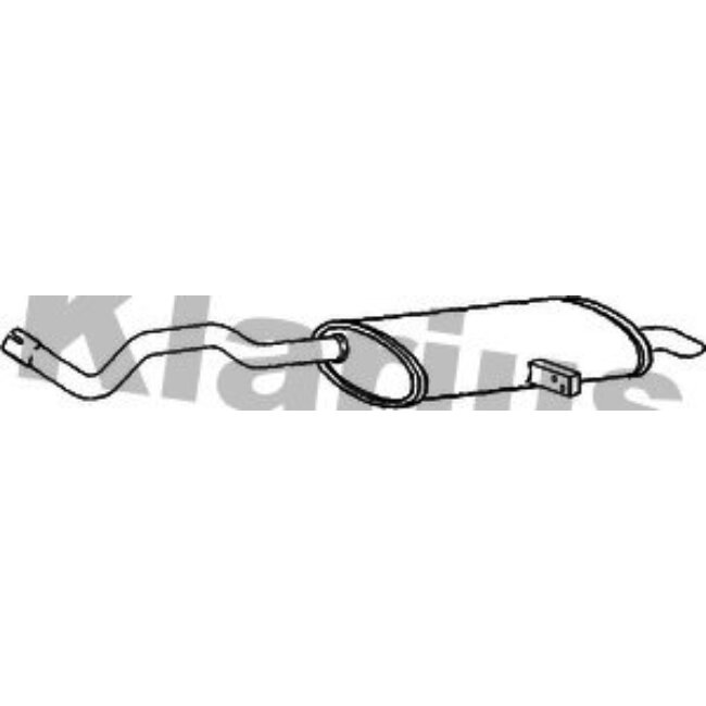 Silencieux Arrière Klarius 250655