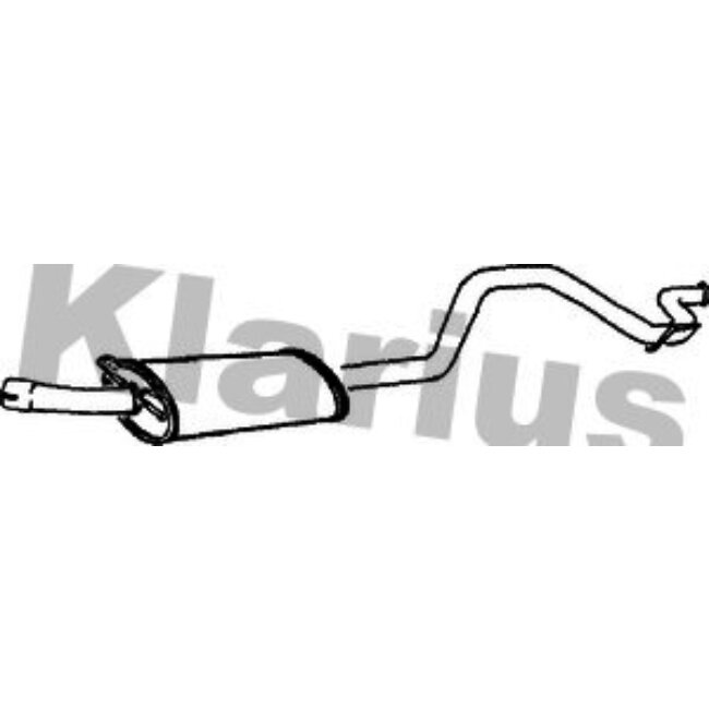 Tube D'échappement Klarius 270381