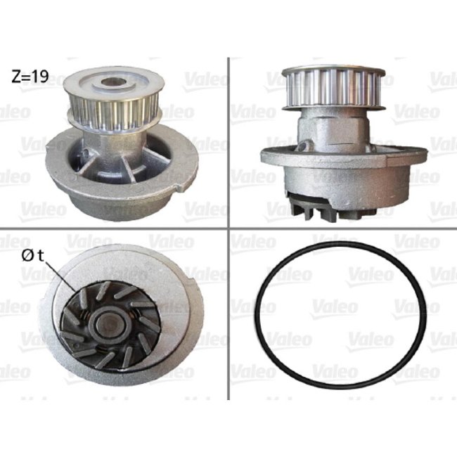 Pompe À Eau Valeo 506007