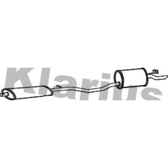 Tube D'échappement Klarius 270356