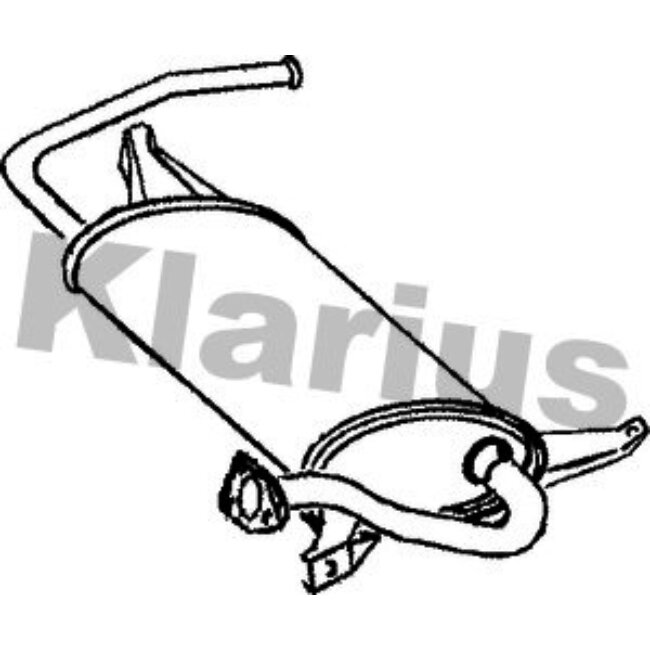 Silencieux Arrière Klarius 230456