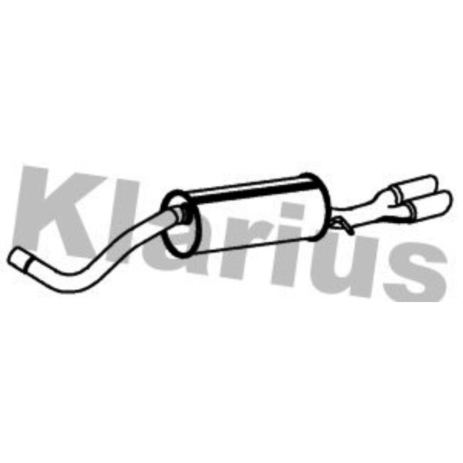 Silencieux Arrière Klarius 250894
