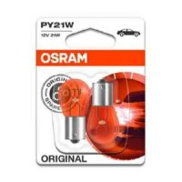 2 Ampoules OSRAM PY21W Original 12V