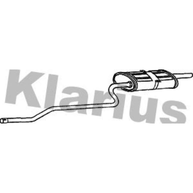 Tube D'échappement Klarius 260711