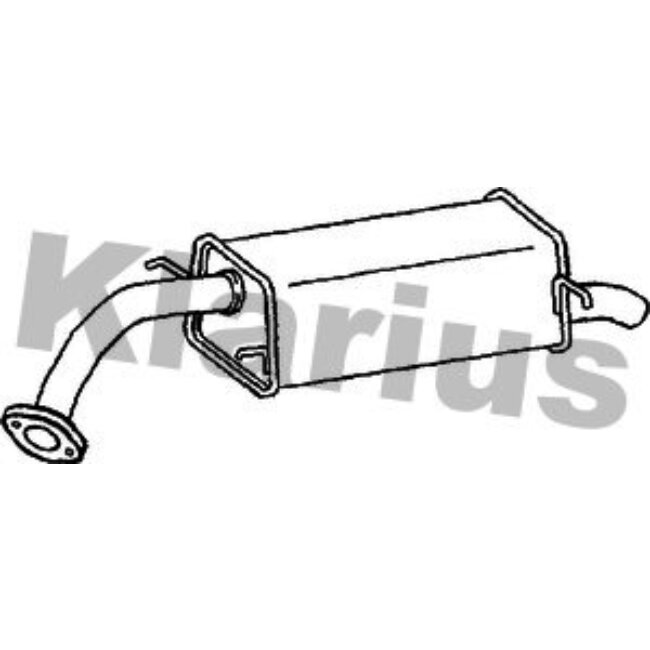 Silencieux Arrière Klarius 210841