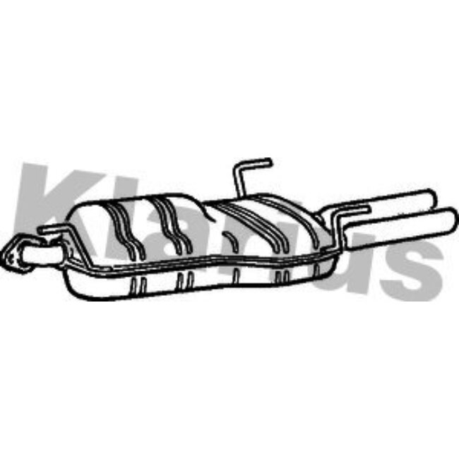 Silencieux Arrière Klarius 220540