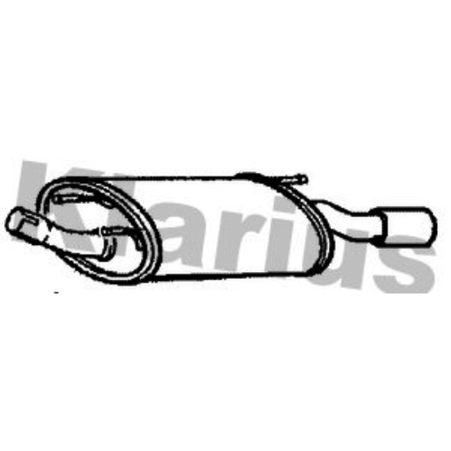 Silencieux Arrière Klarius 210777