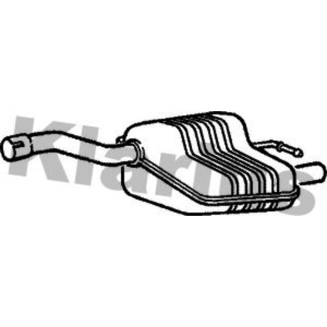 Silencieux Arrière Klarius 210688