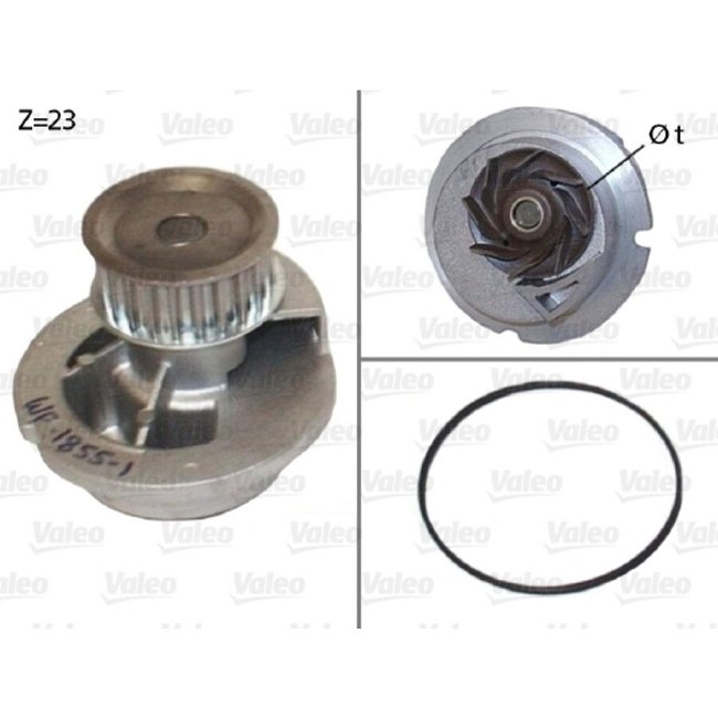Pompe À Eau Valeo 506656