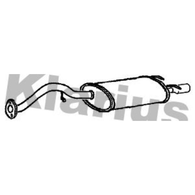 Silencieux Arrière Klarius 230849