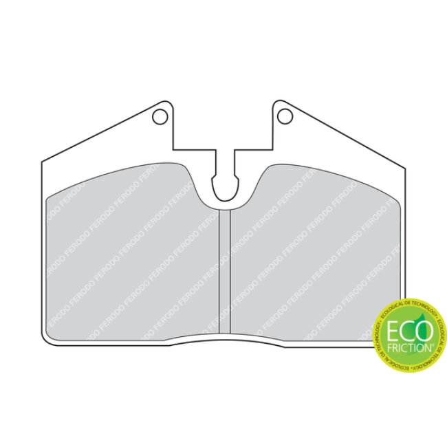 4 Plaquettes De Frein Ferodo Fdb451