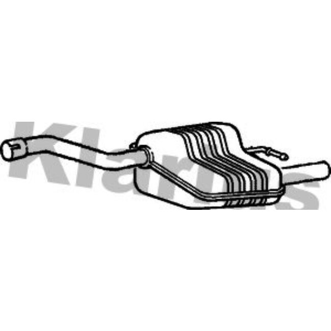 Silencieux Arrière Klarius 220640