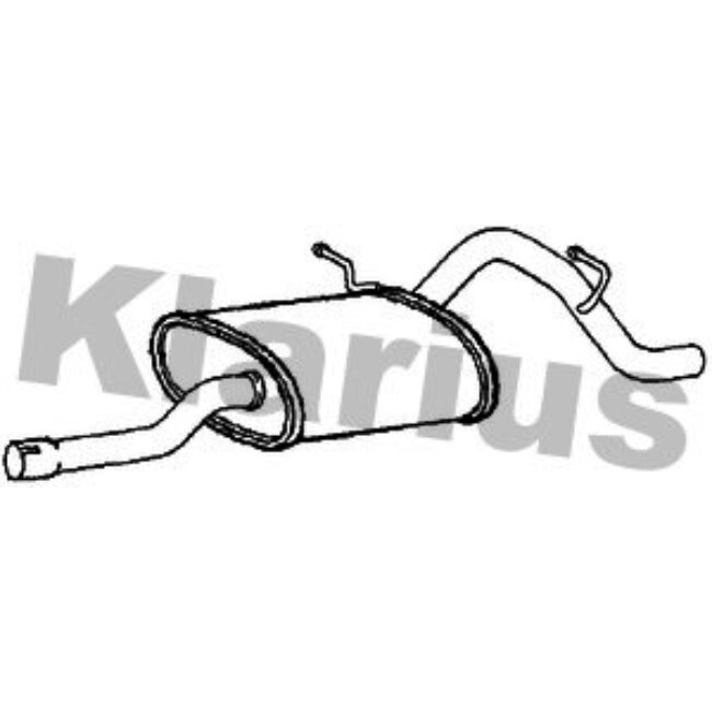 Silencieux Arrière Klarius 250617