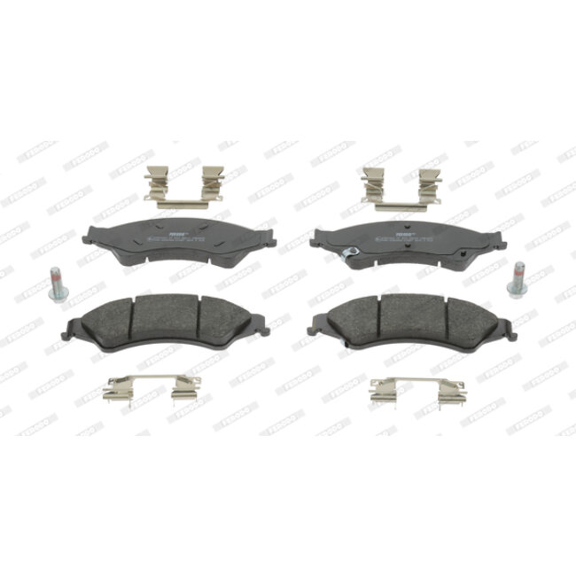 4 Plaquettes De Frein Ferodo Fdb4832