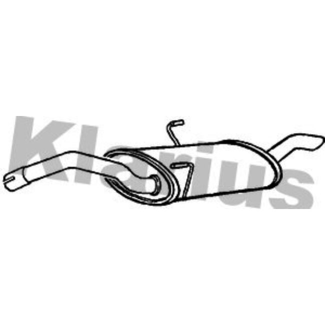 Silencieux Arrière Klarius 230896