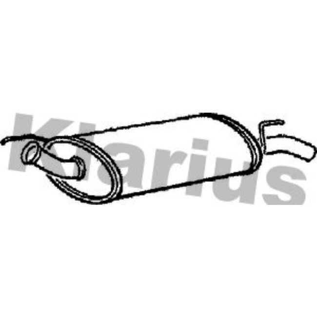 Silencieux Arrière Klarius 210206