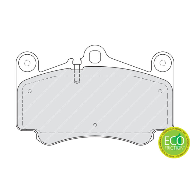 4 Plaquettes De Frein Ferodo Fdb1998