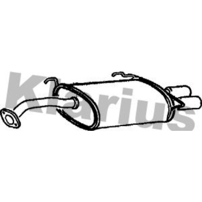 Silencieux Arrière Klarius 220489